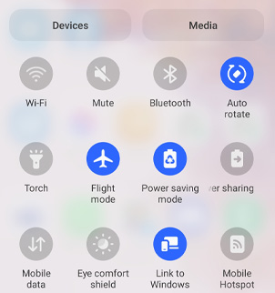 Turn Airplane Mode Off & On